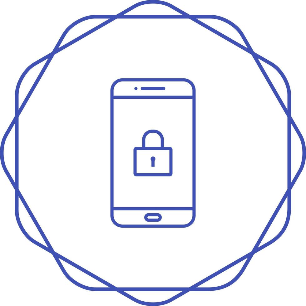 Lock Screen Vector Icon