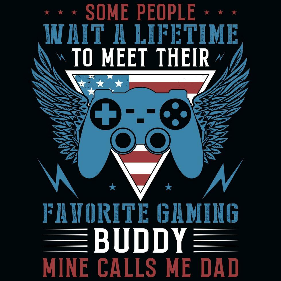 Gaming graphics tshirt design vector