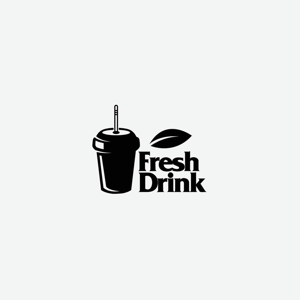 Fresh Drink icon logo vector