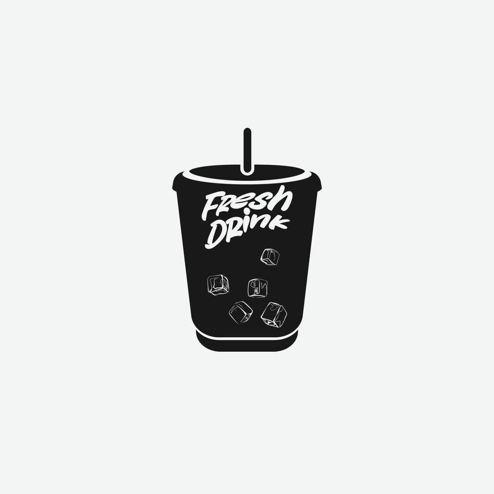 Fresh Drink icon logo vector