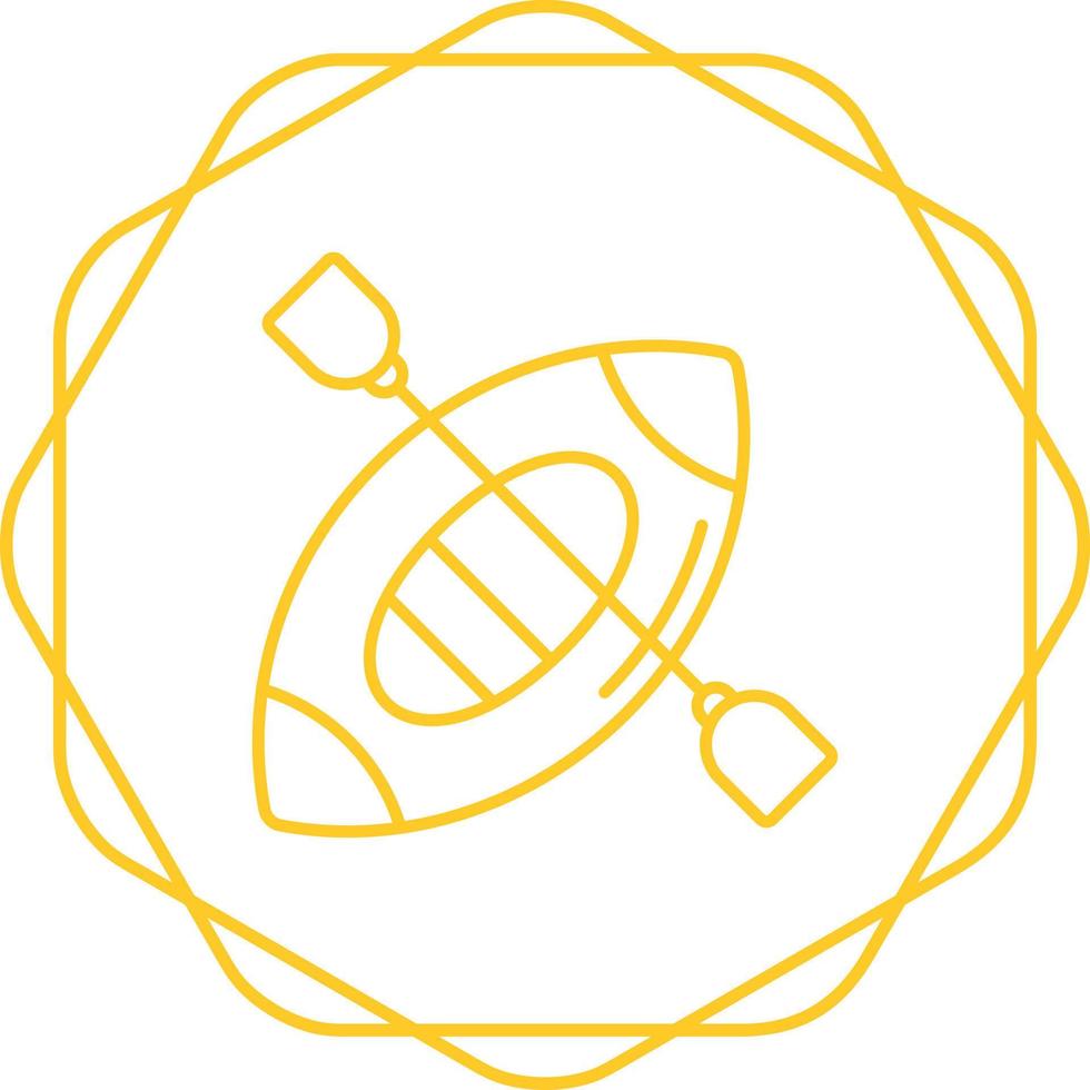 Kayak Vector Icon
