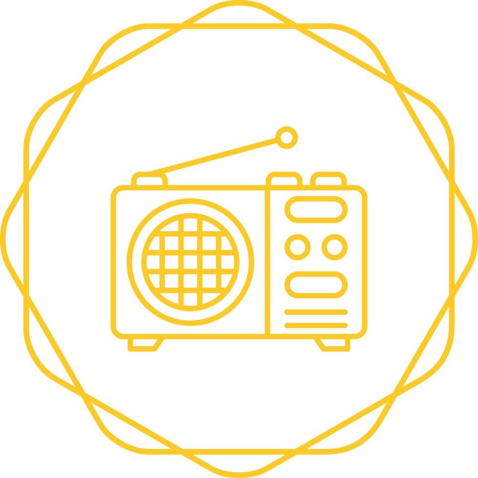 Radio Vector Icon