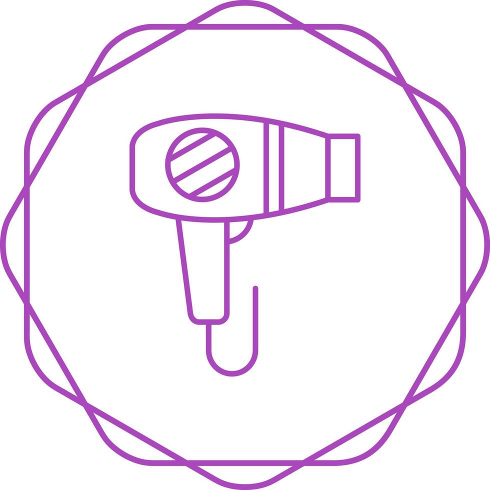 Hair Dryer Vector Icon