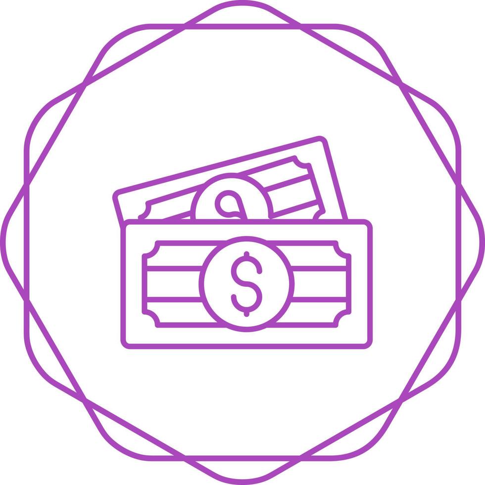 icono de vector de dinero