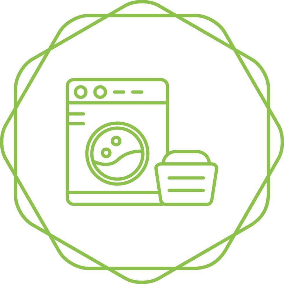 Washing Machine Vector Icon