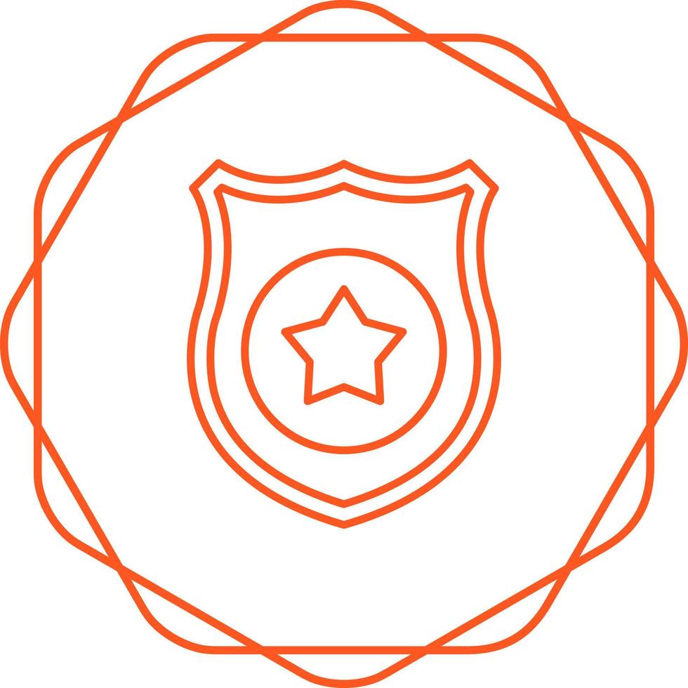 Police Shield Vector Icon