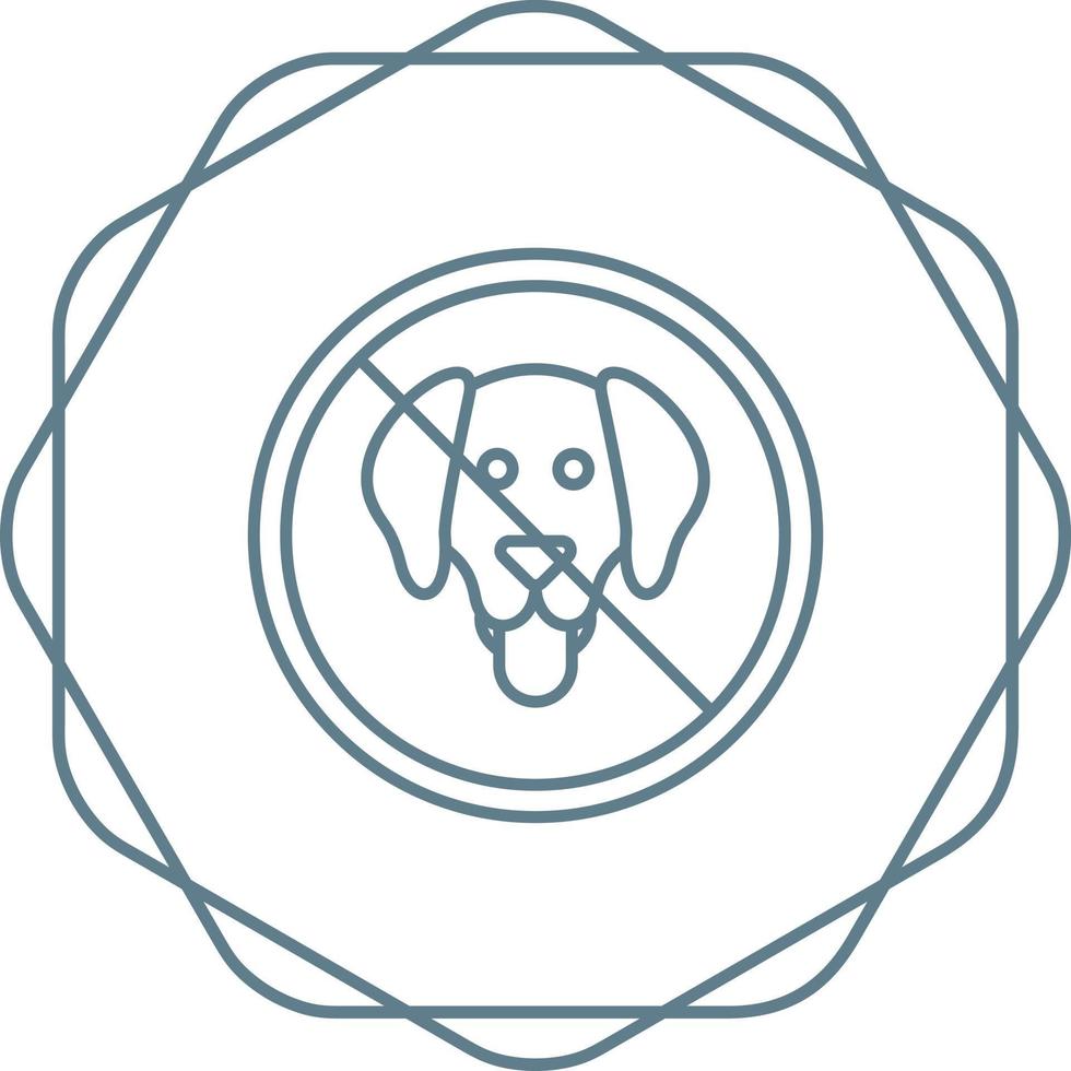 No Pets Allowed Vector Icon