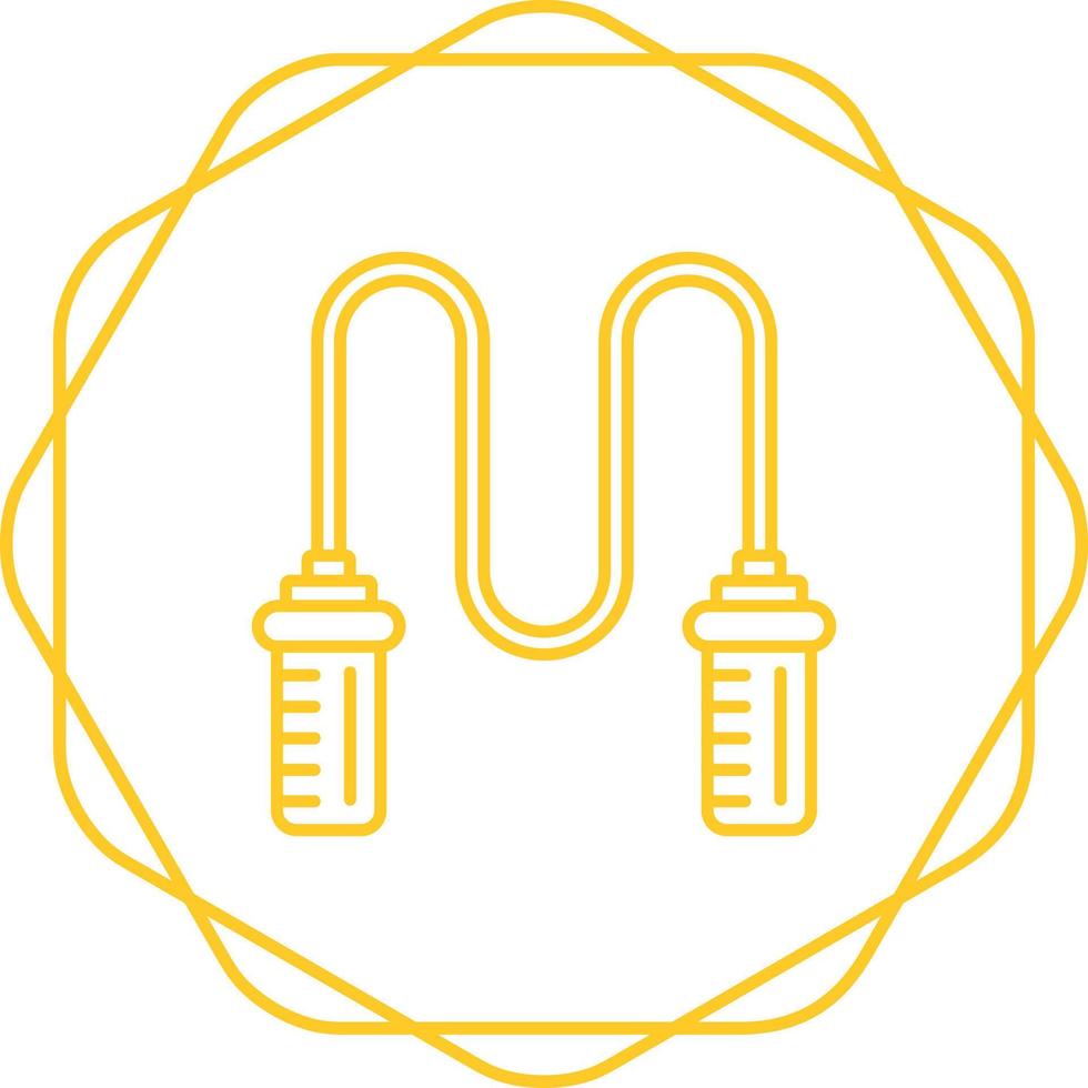 Jumping Rope Vector Icon