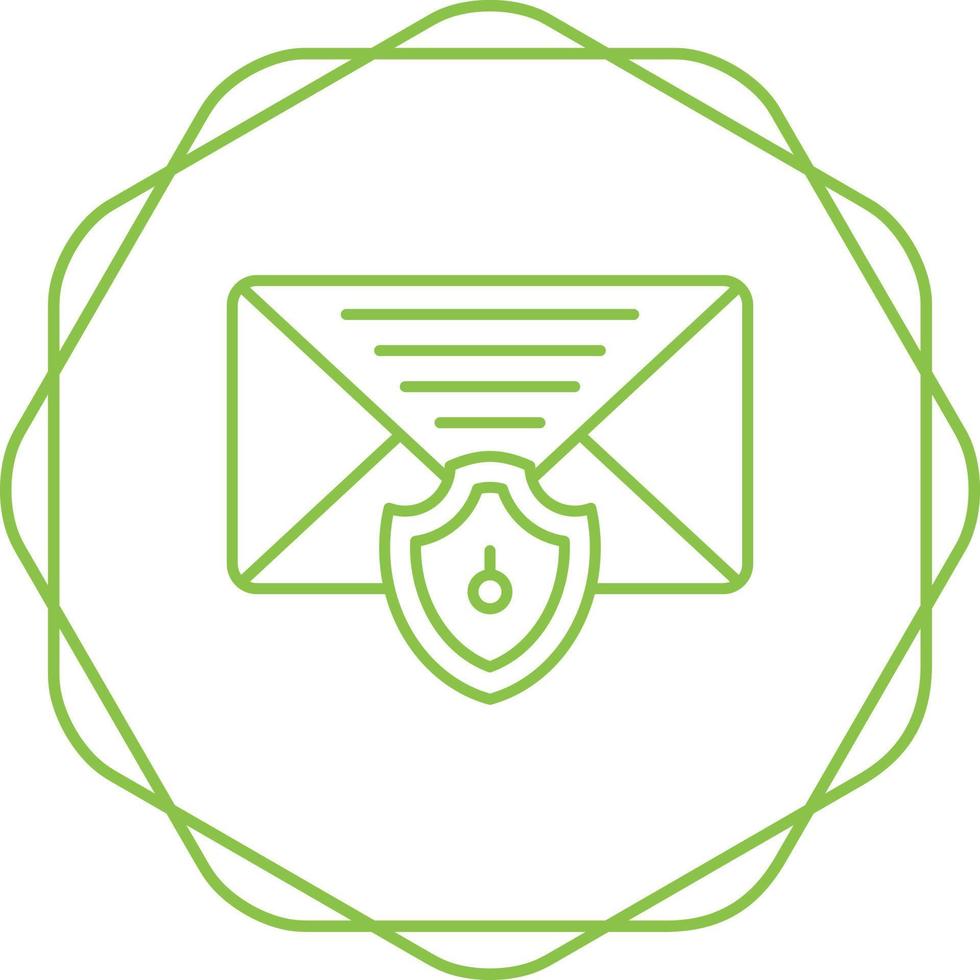 Mail Protection Vector Icon