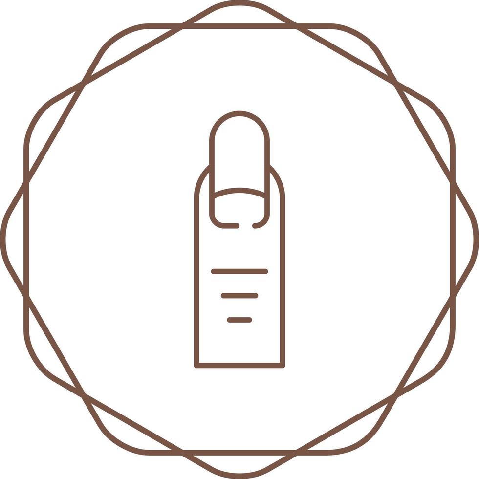 Nail Vector Icon