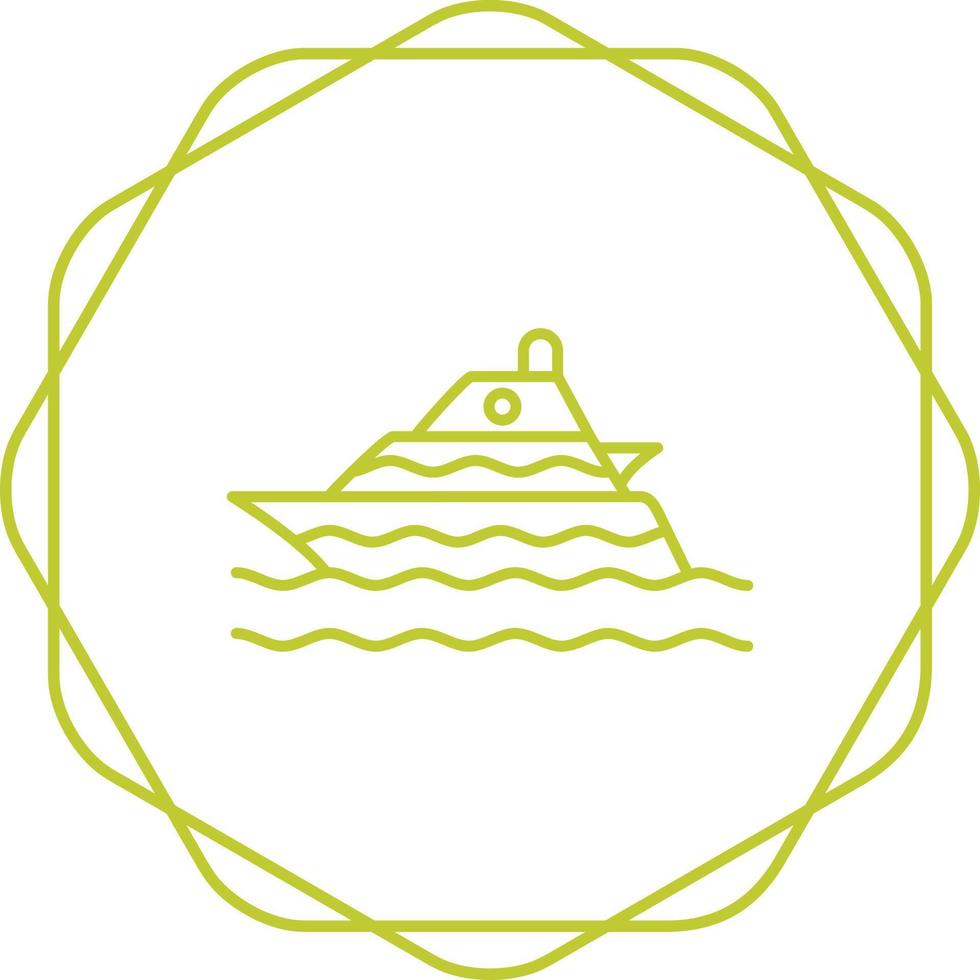 Cruise Vector Icon