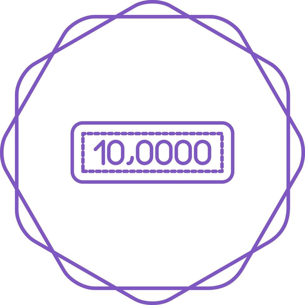 Lottery Vector Icon