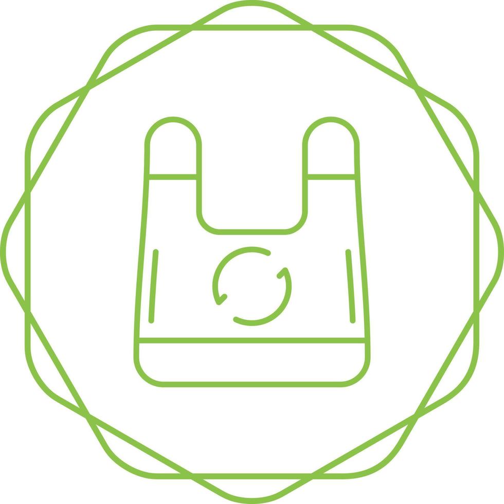 Plastic Bag Vector Icon