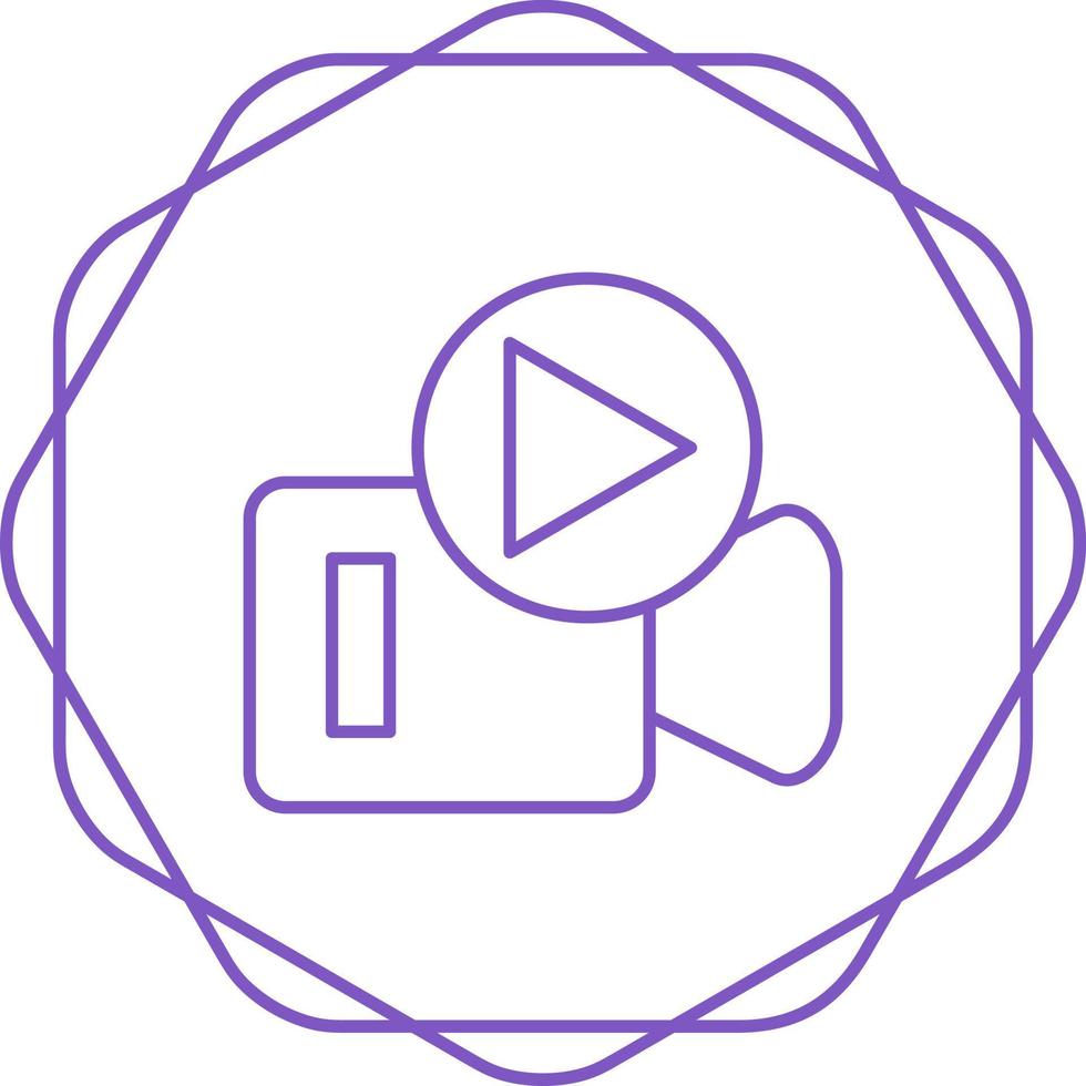 Live Streaming Vector Icon
