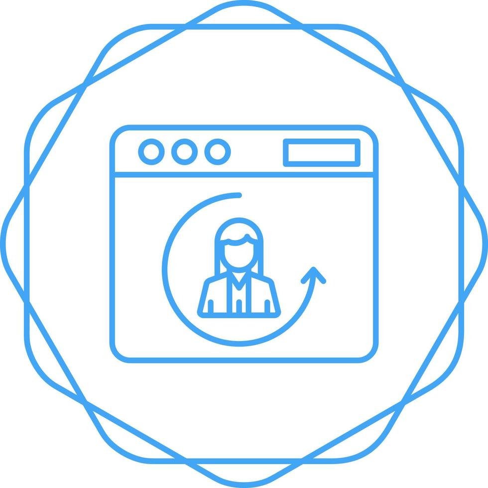 Return Visitor Vector Icon