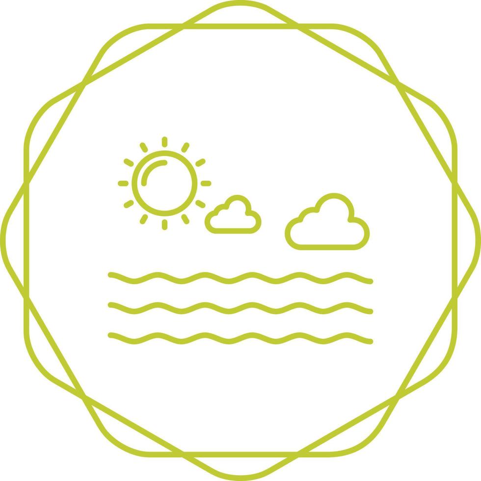 Sea Vector Icon