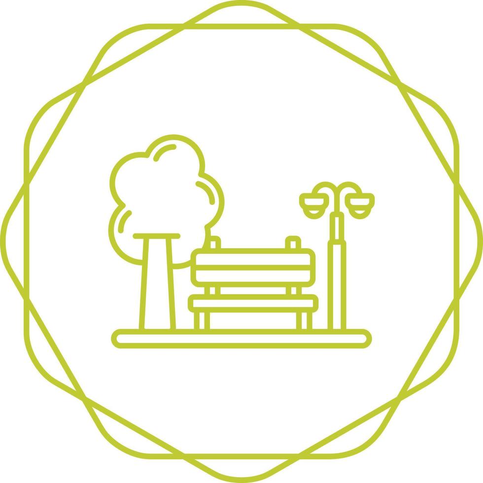 Park Vector Icon