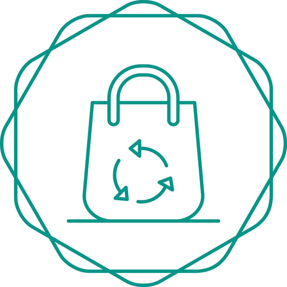 Eco Bag Vector Icon