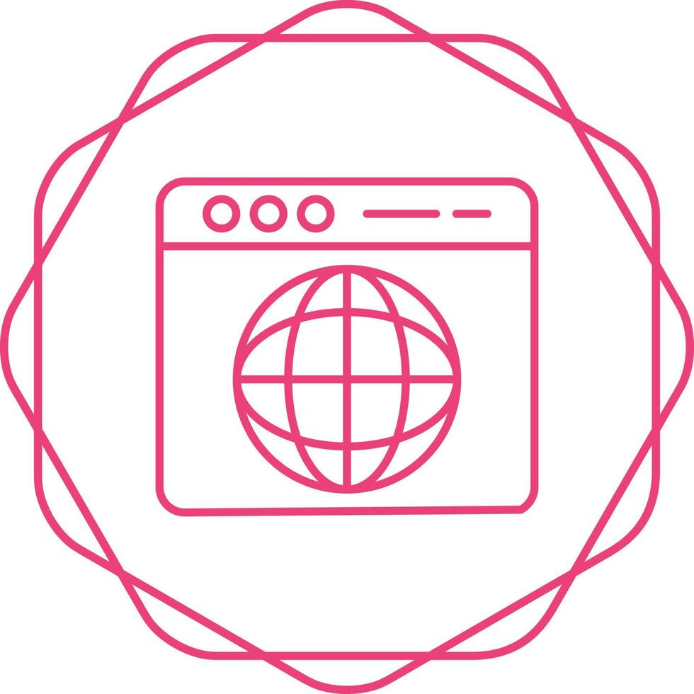 Worldwide Vector Icon