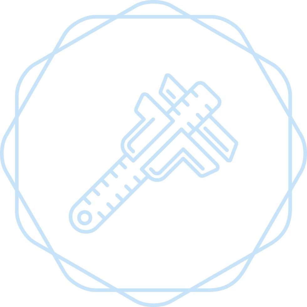 Vernier Caliper Vector Icon
