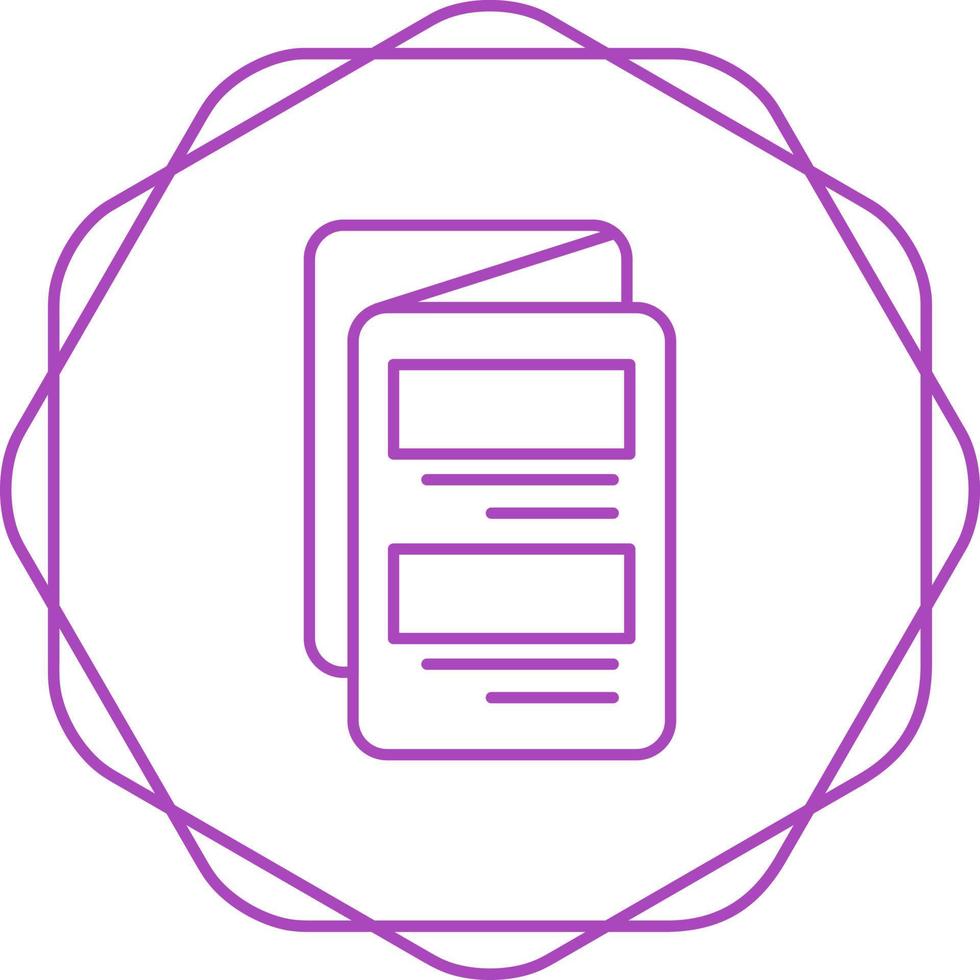 Catalogue Vector Icon