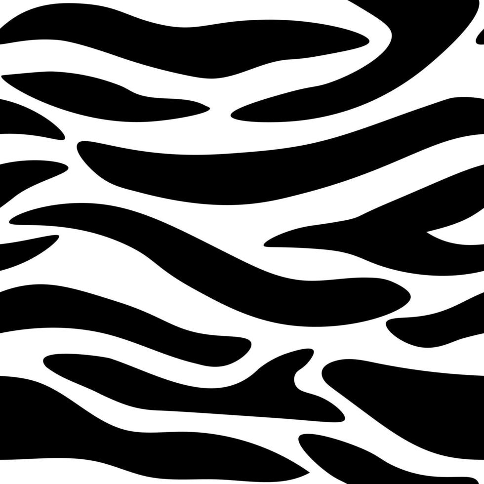 Zebra skin seamless pattern vector