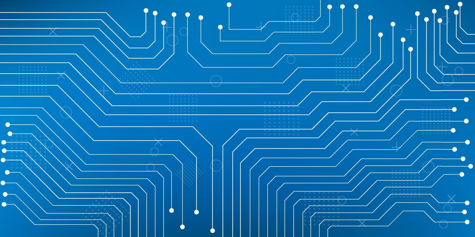 blue abstract polkadot geometric dynamic  for business finance and technology background vector