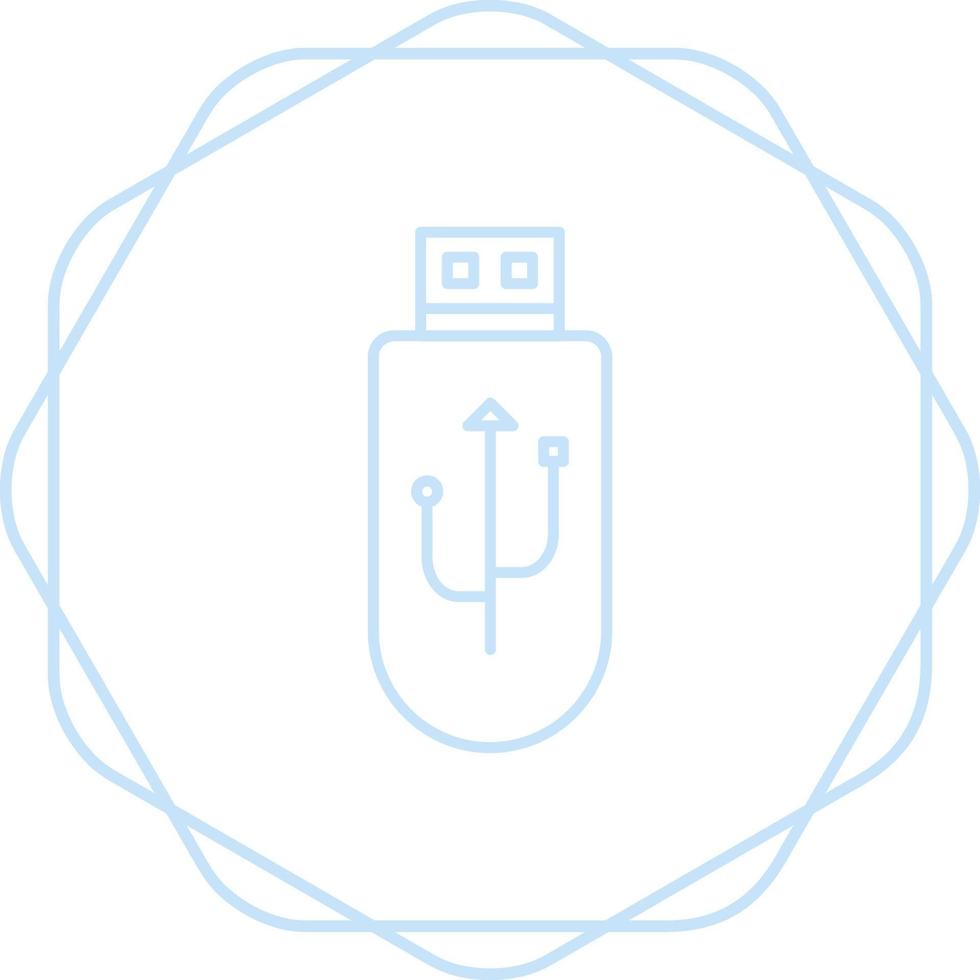 Usb Drive Vector Icon