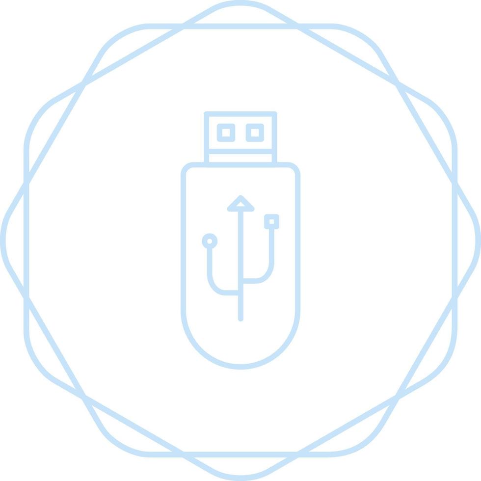 Usb Drive Vector Icon