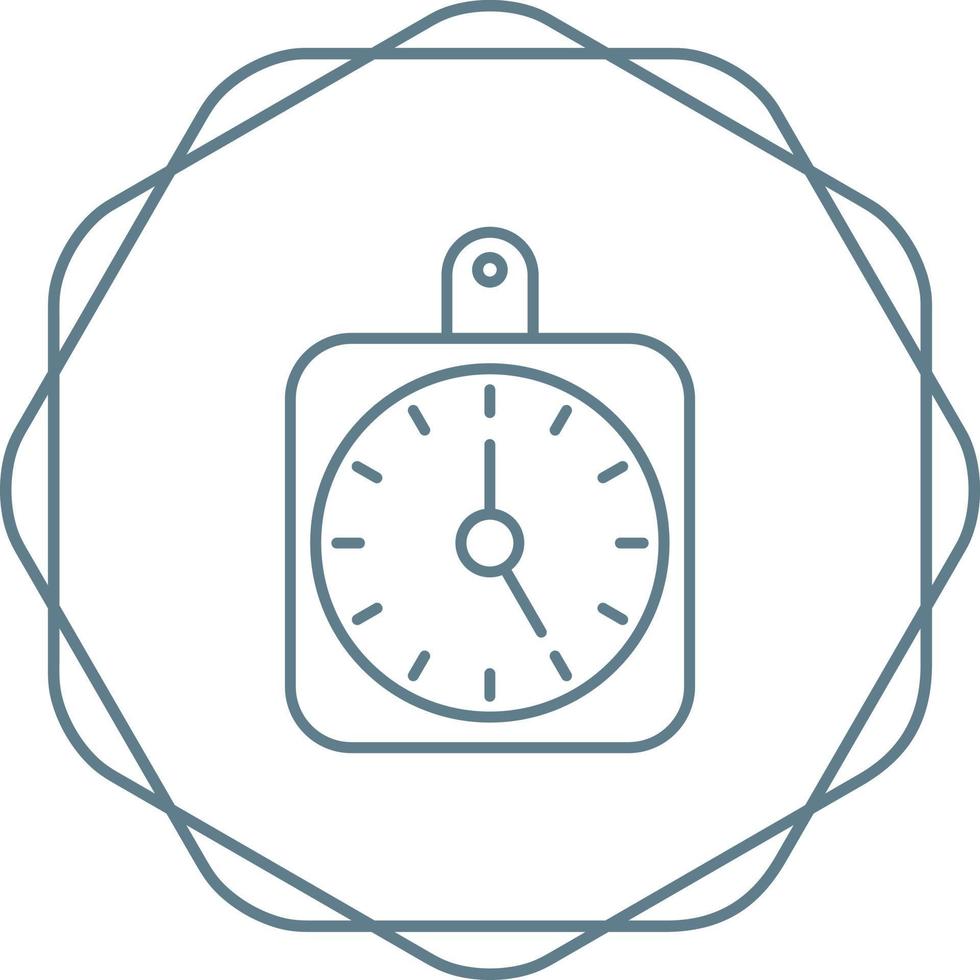 icono de vector de reloj de pared