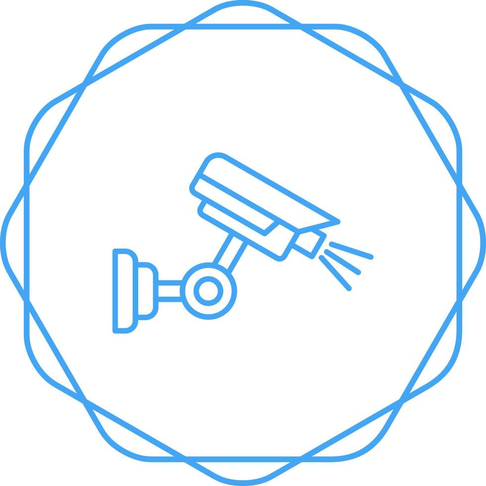 icono de vector de cámara de seguridad