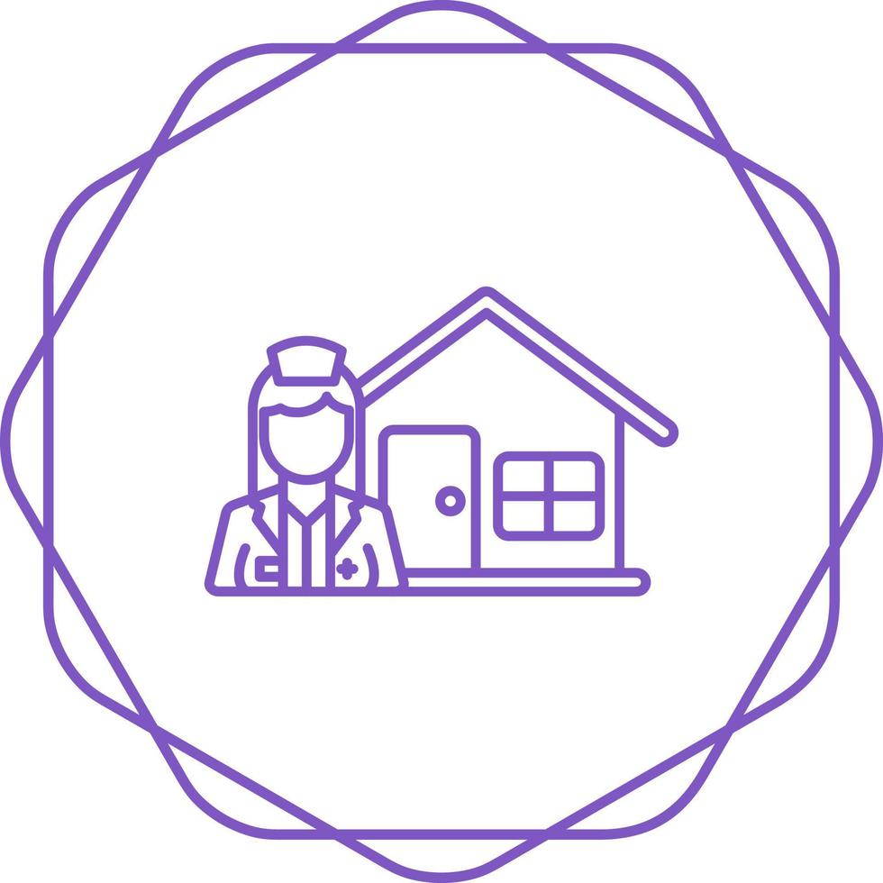 Nursing Home Vector Icon