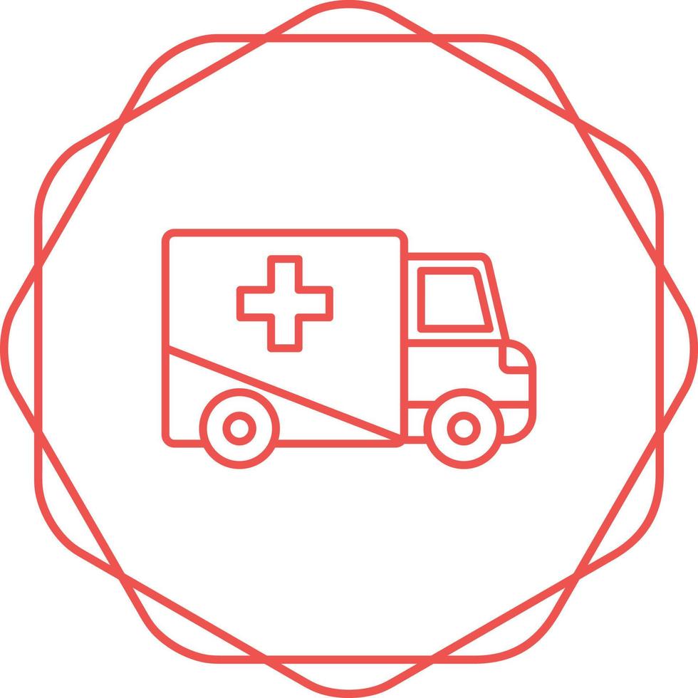 Ambulance Vector Icon