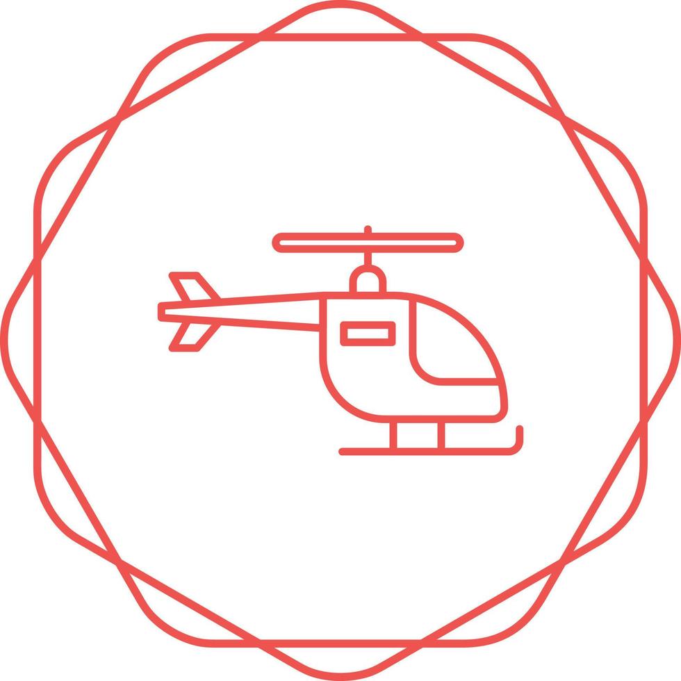 Helicopter Vector Icon