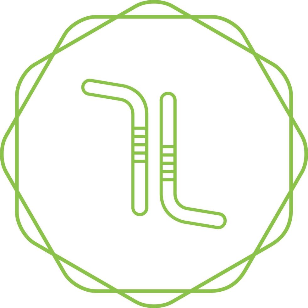 Drinking Straw Vector Icon