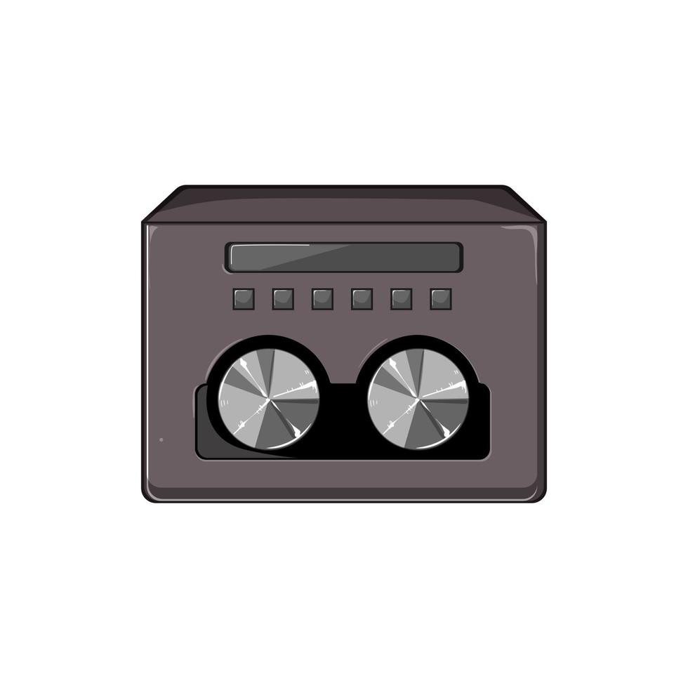 sound audio interface cartoon vector illustration