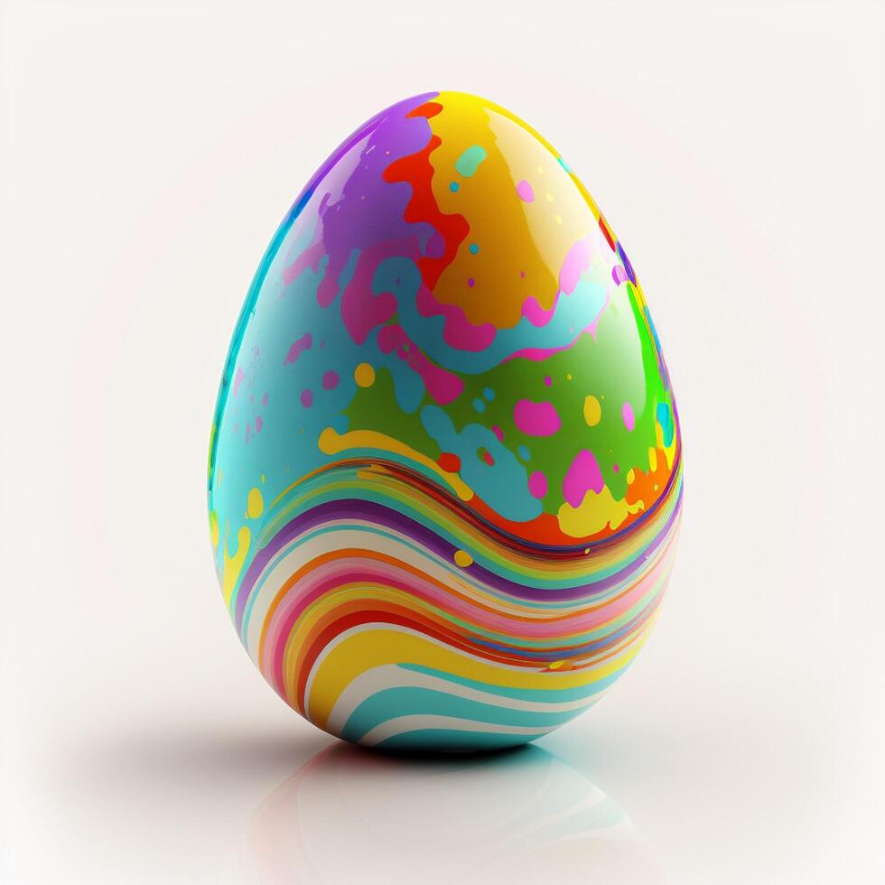 Decorative Colorful Easter eggs images for Easter day photo