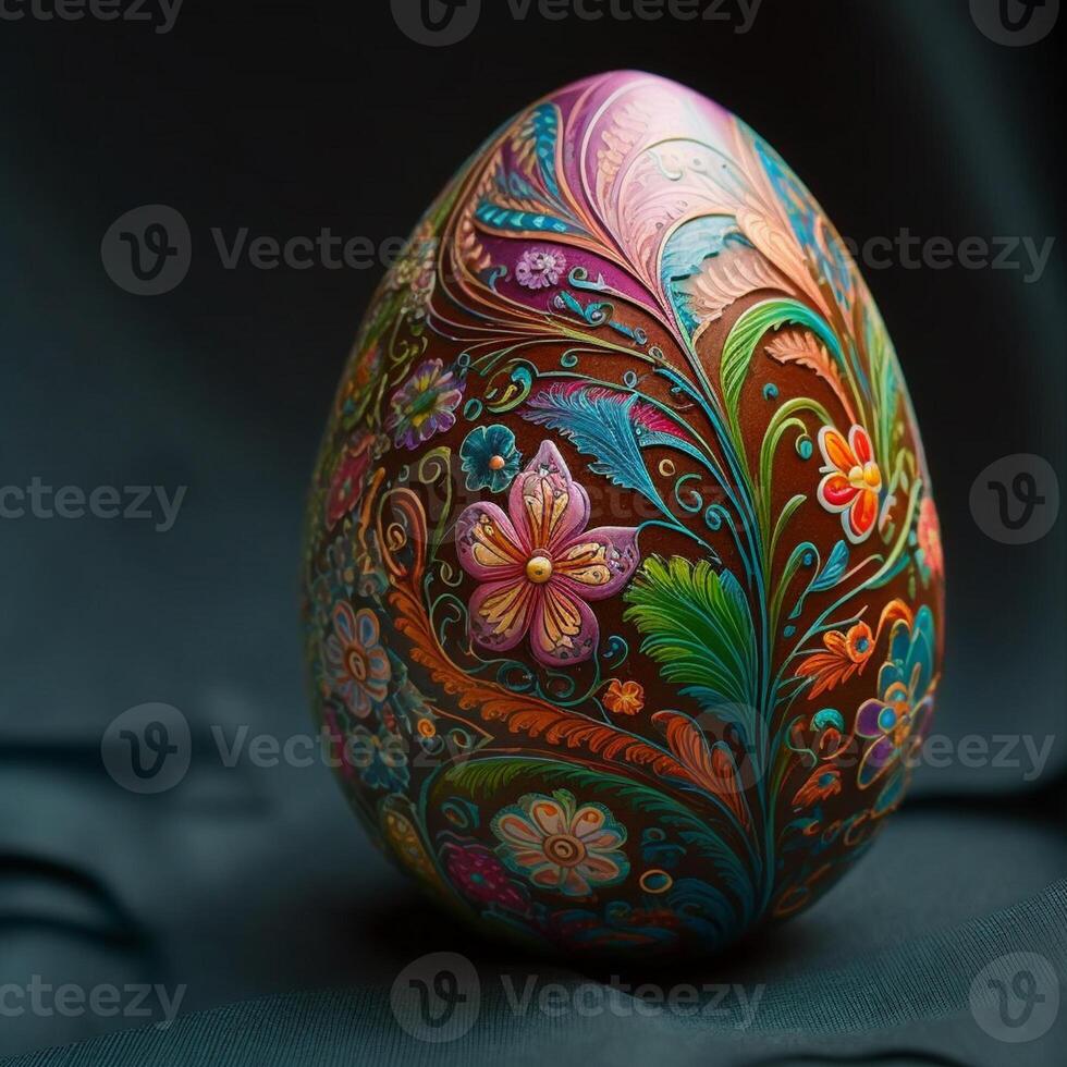 Decorative Colorful Easter eggs images for Easter day photo