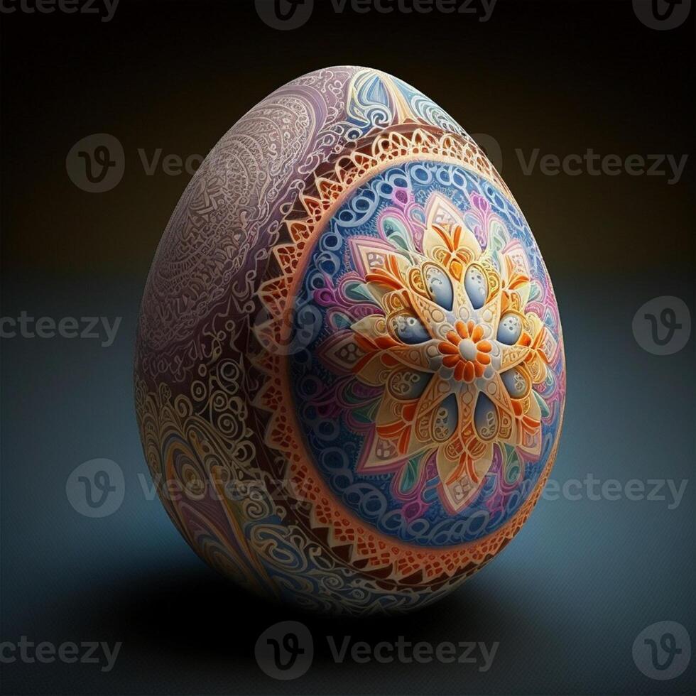 Decorative Colorful Easter eggs images for Easter day photo
