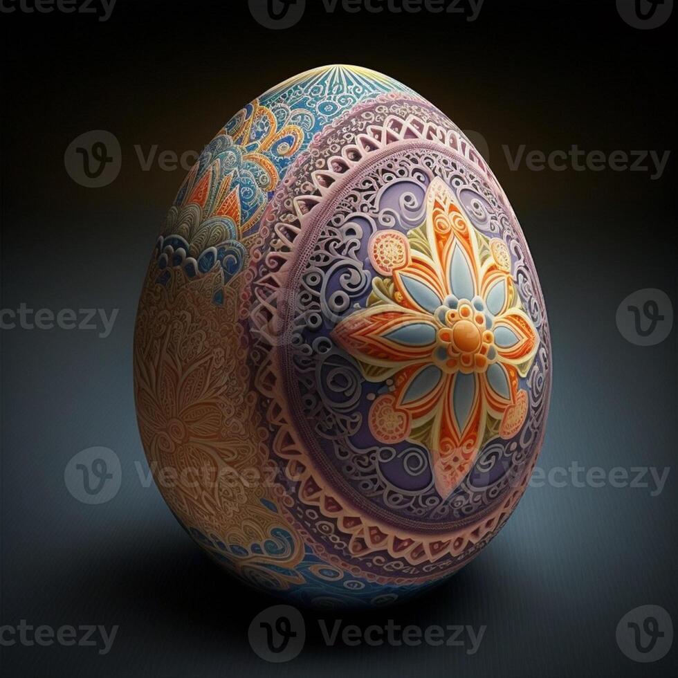 Decorative Colorful Easter eggs images for Easter day photo