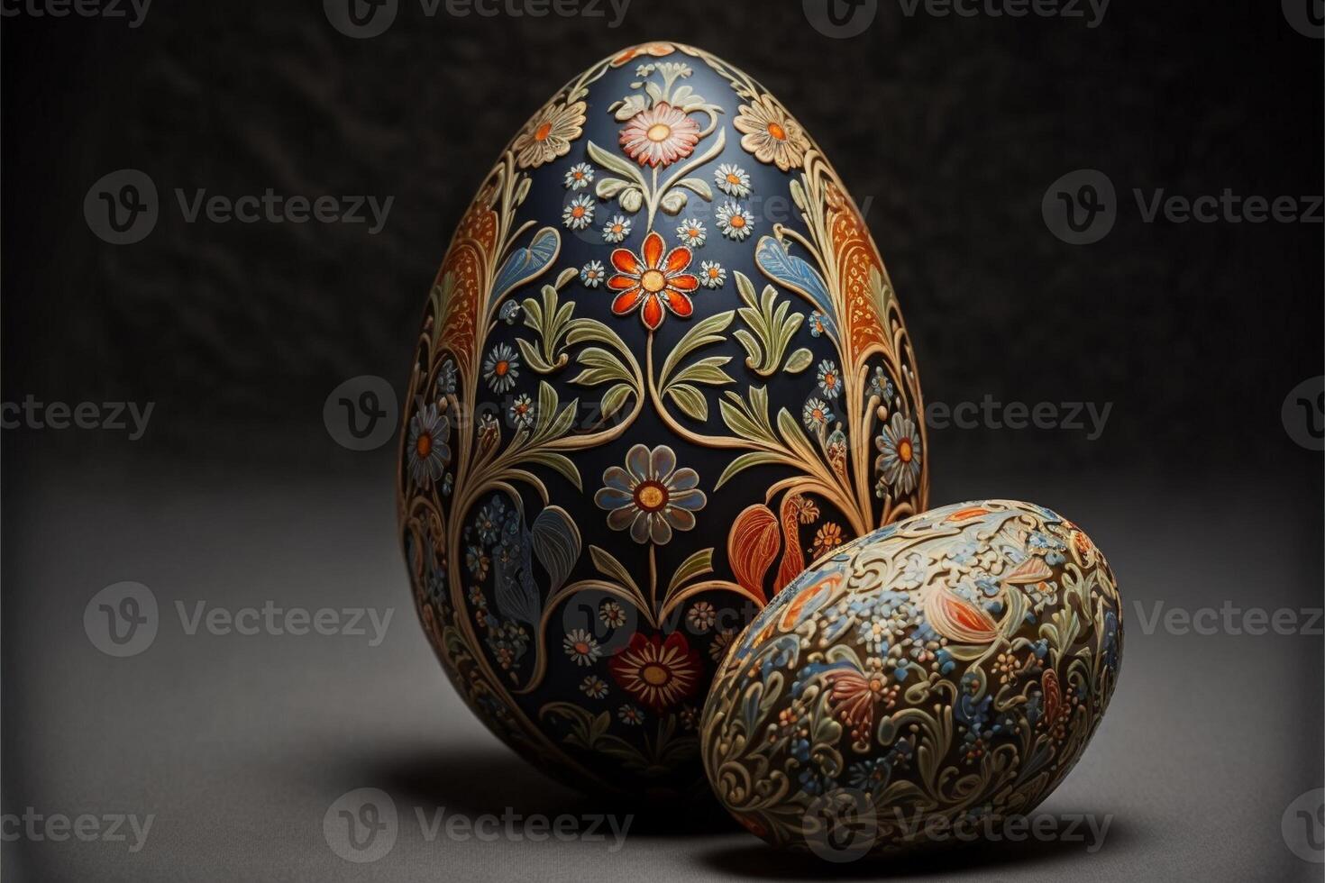 Decorative Colorful Easter eggs images for Easter day photo