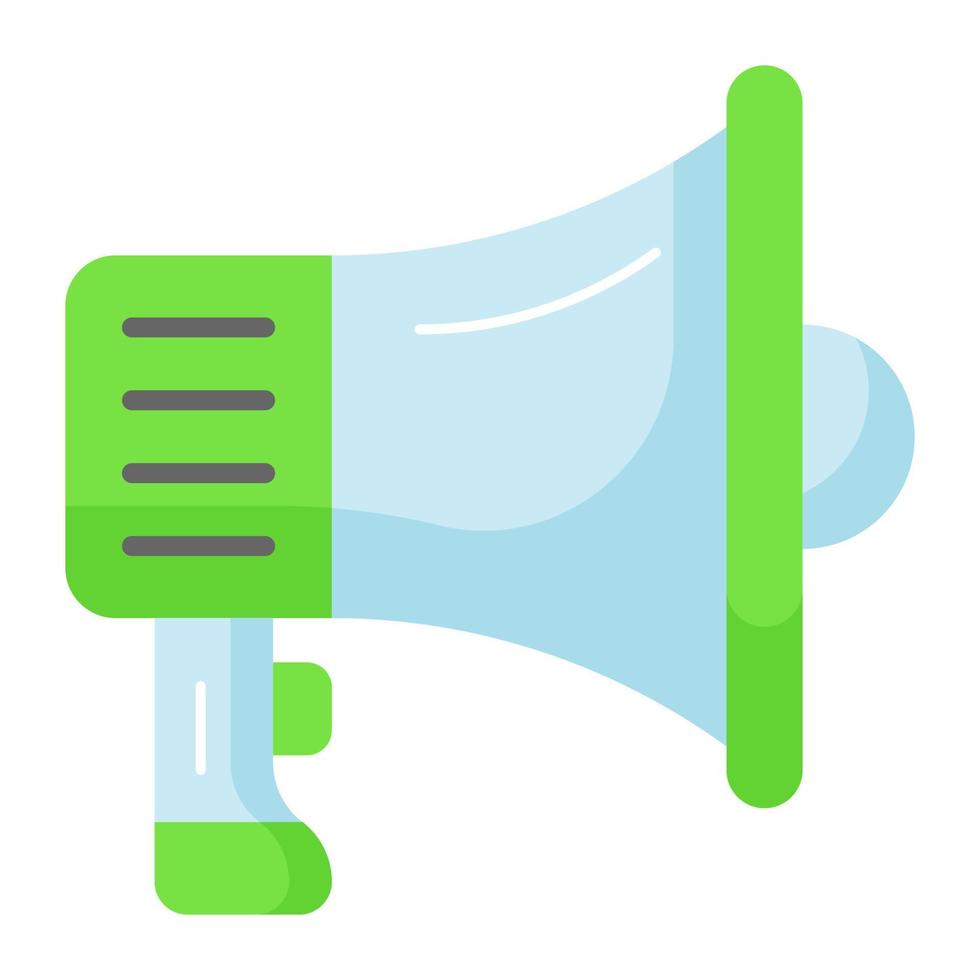 A beautiful design vector of megaphone in modern style, easy to use in