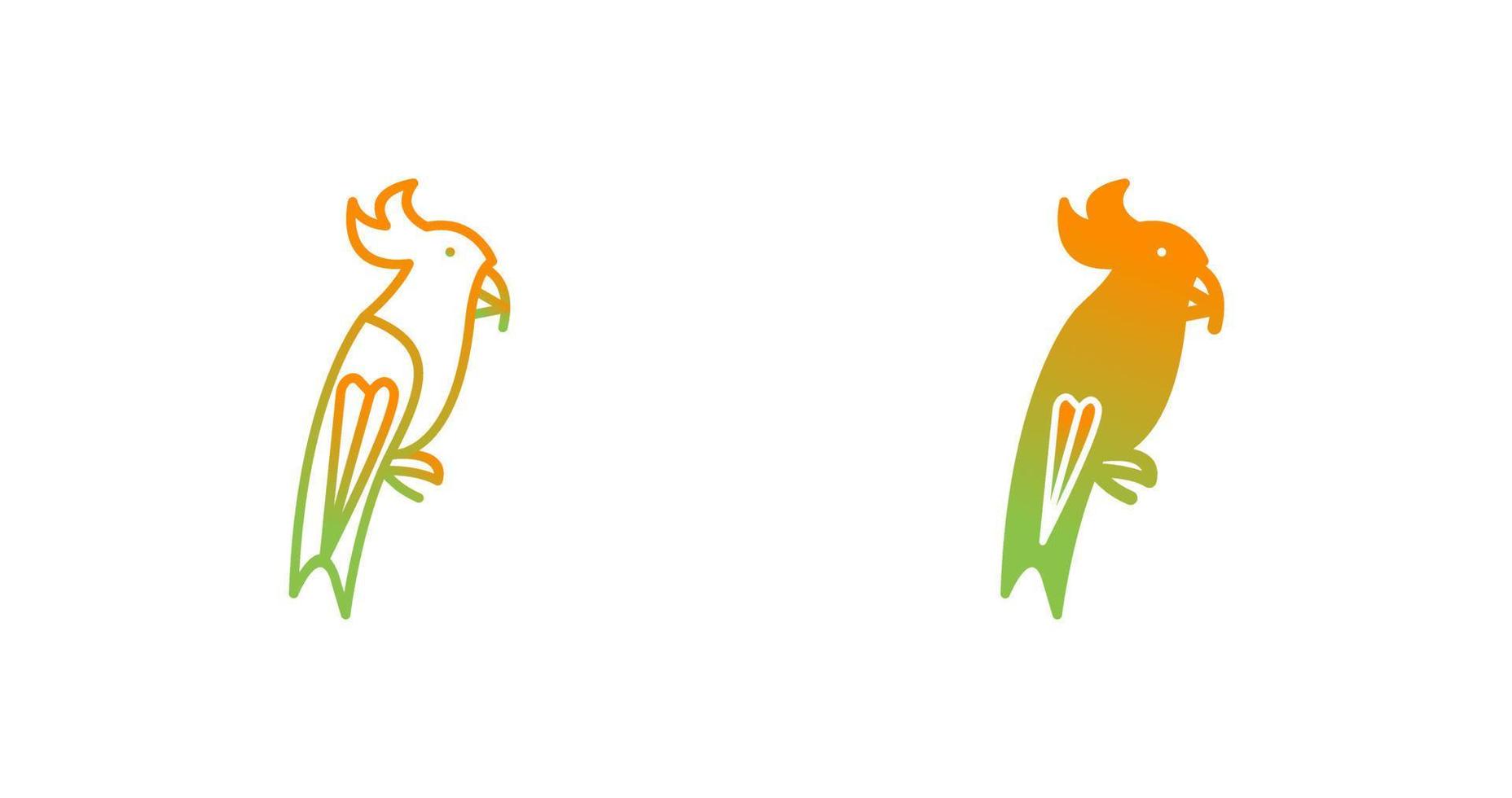 Parrot Vector Icon