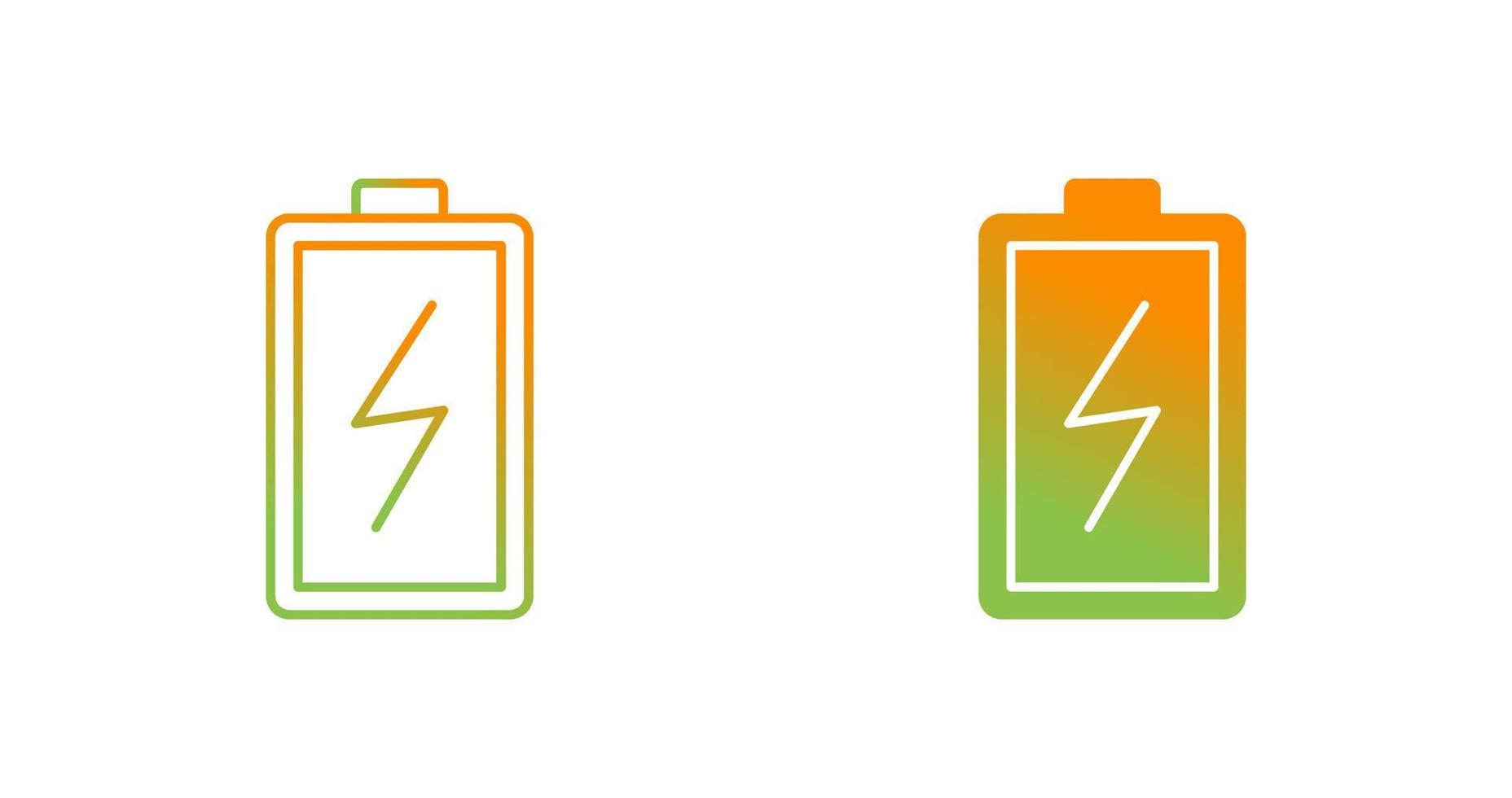 Charging Battery Vector Icon