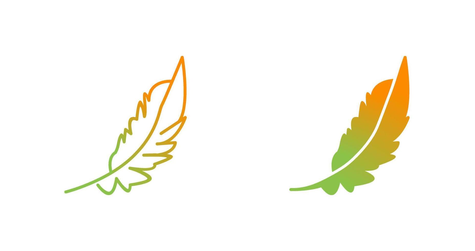 Feather Vector Icon