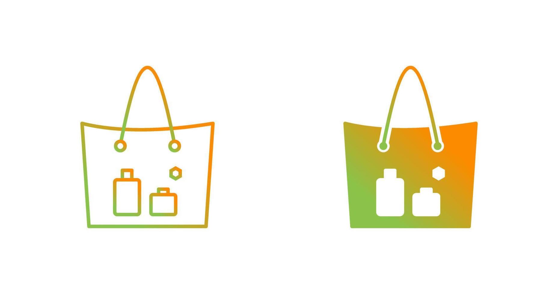 Items in a Bag Vector Icon