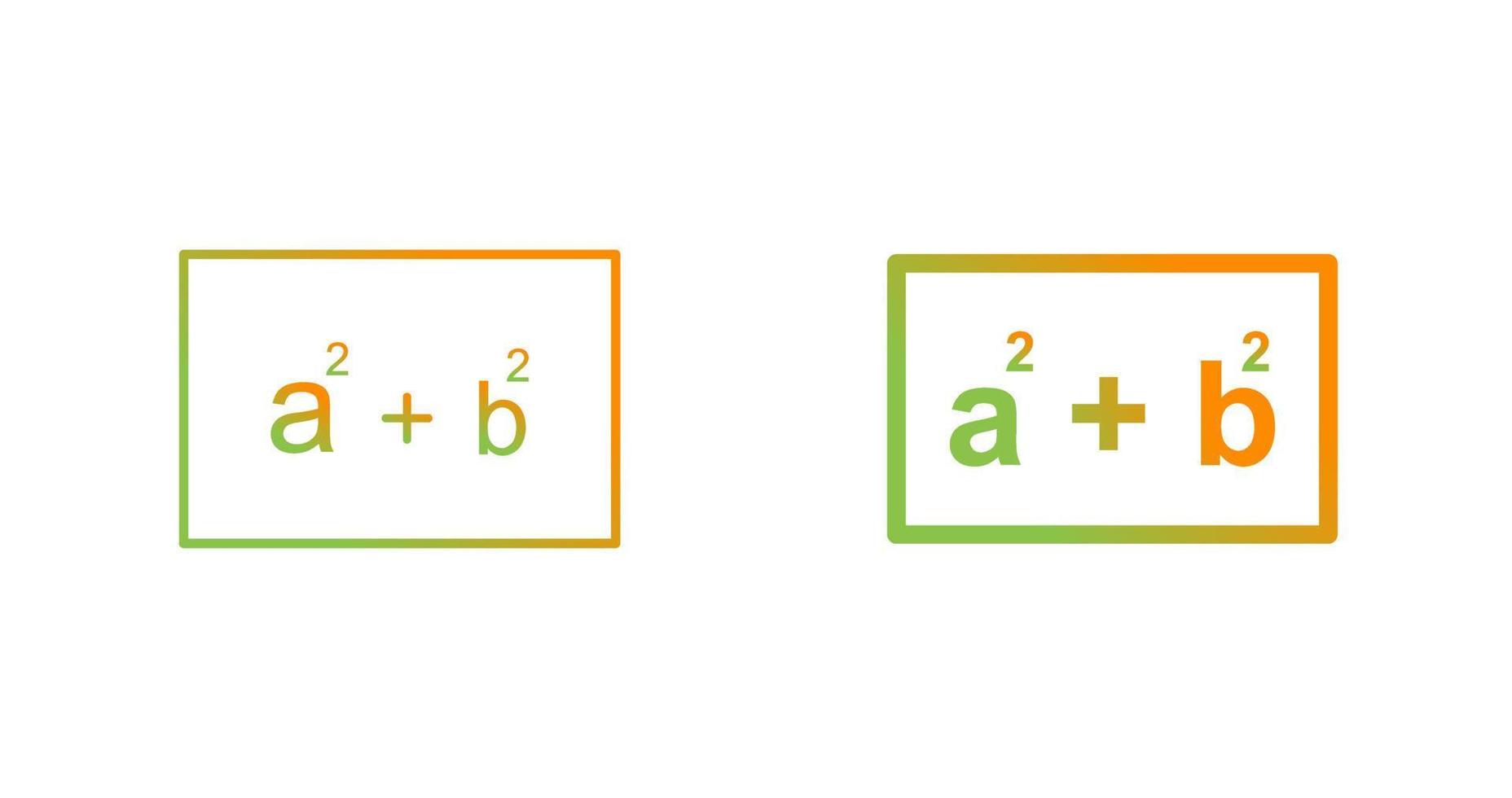 Formula Vector Icon