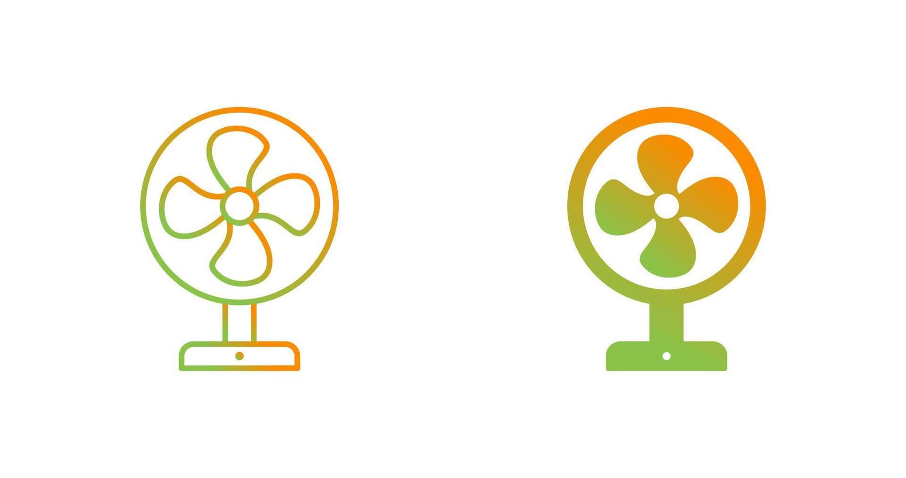 Electric Fan Vector Icon