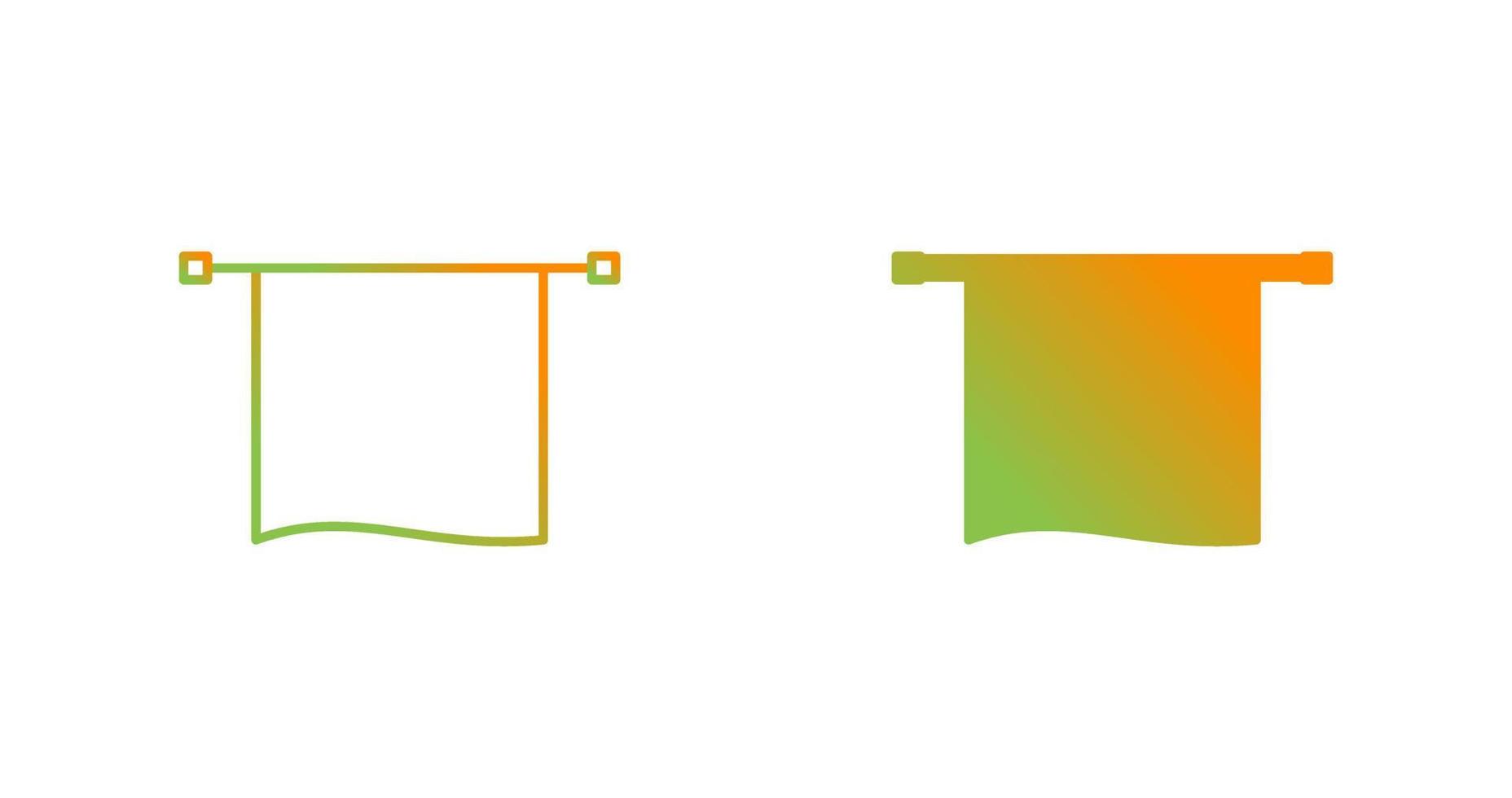 Towel Dryer Vector Icon
