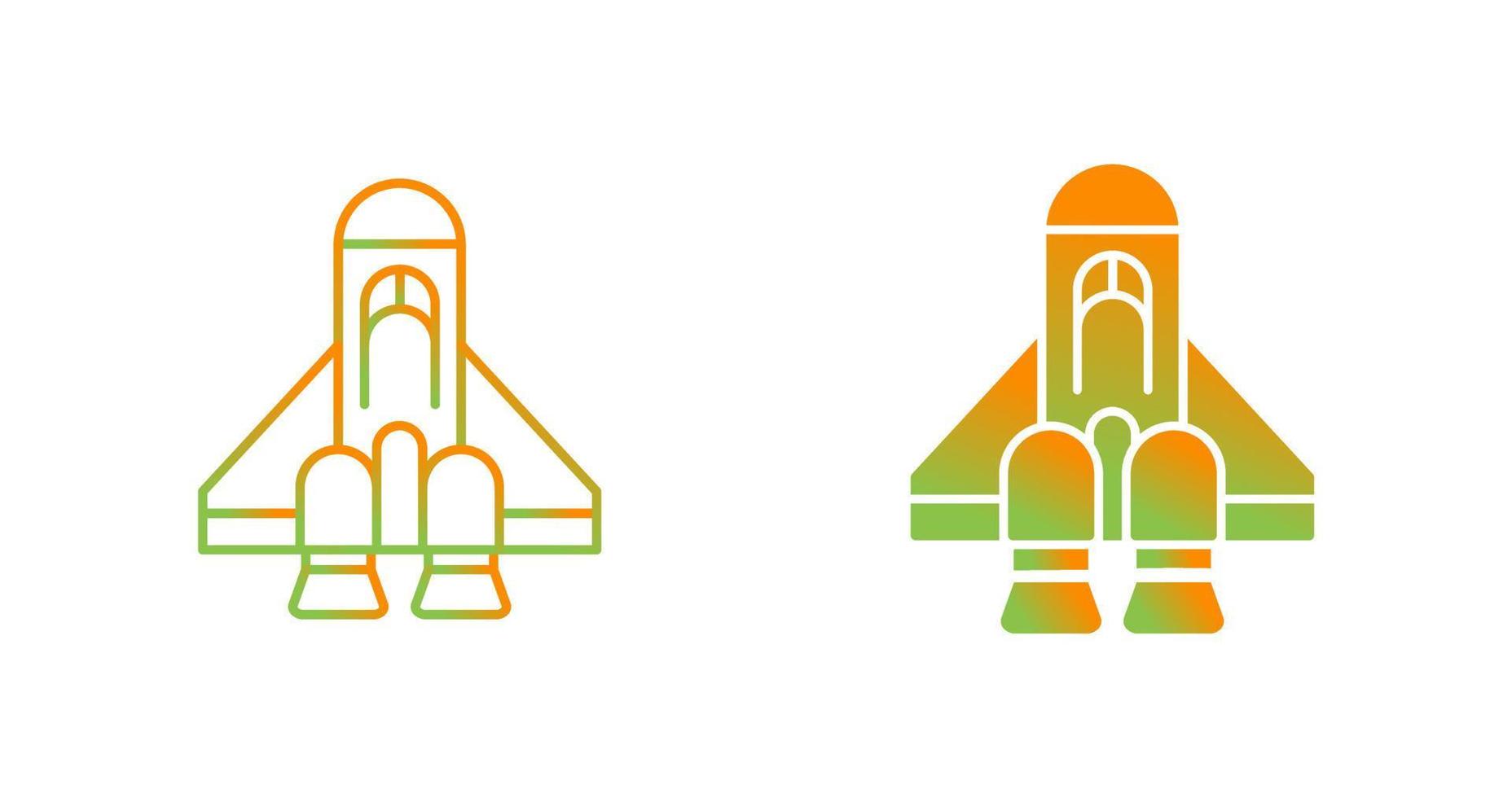 Spaceship Vector Icon